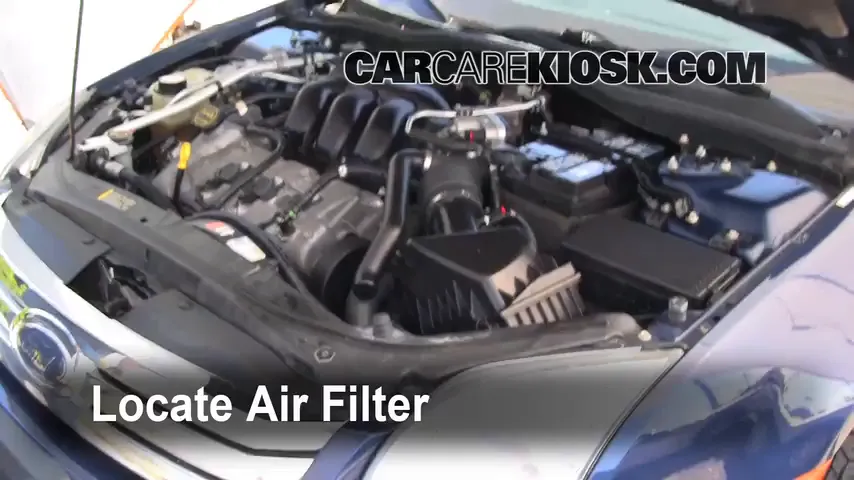 2006 Ford Fusion SE 3.0L V6 Air Filter (Engine) Replace
